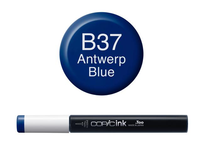 COPIC INKT B37 ANTWERP BLUE
 1