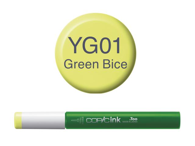 COPIC INKT YG01 GREEN BICE 1