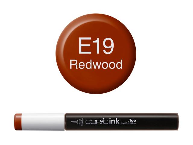 COPIC INKT E19 REDWOOD
 1