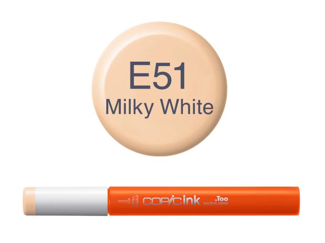 COPIC INKT E51 MILKY WHITE
 1