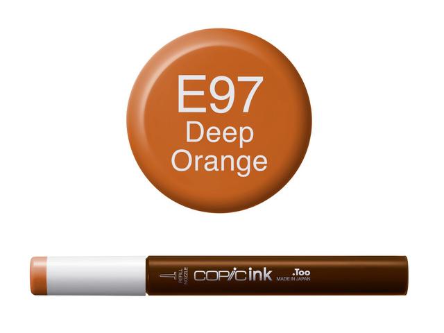 COPIC INKT E97 DEEP ORANGE
 1