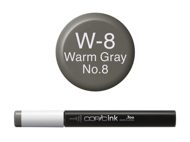 COPIC INKT W8 WARM GRAY 8 1
