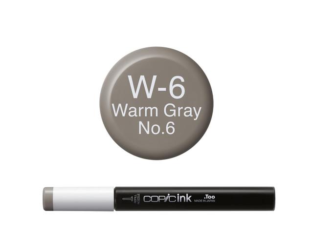 COPIC INKT W6 WARM GRAY 6 1