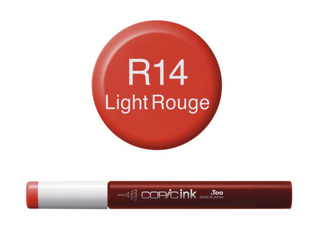 COPIC INKT R14 LIGHT ROUGE 1