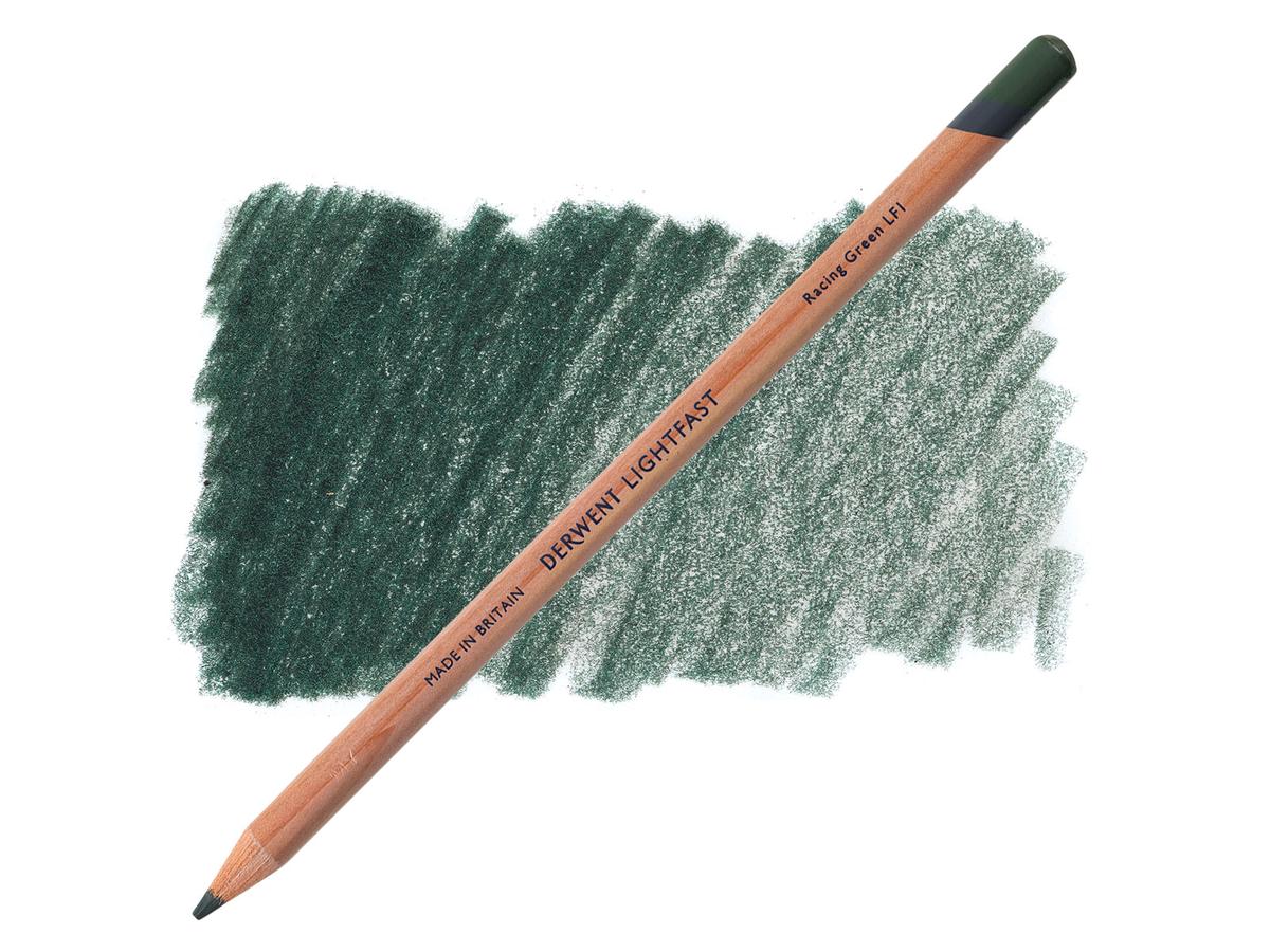 DERWENT LIGHTFAST FARBSTIFT LF1 RACING GREEN 1