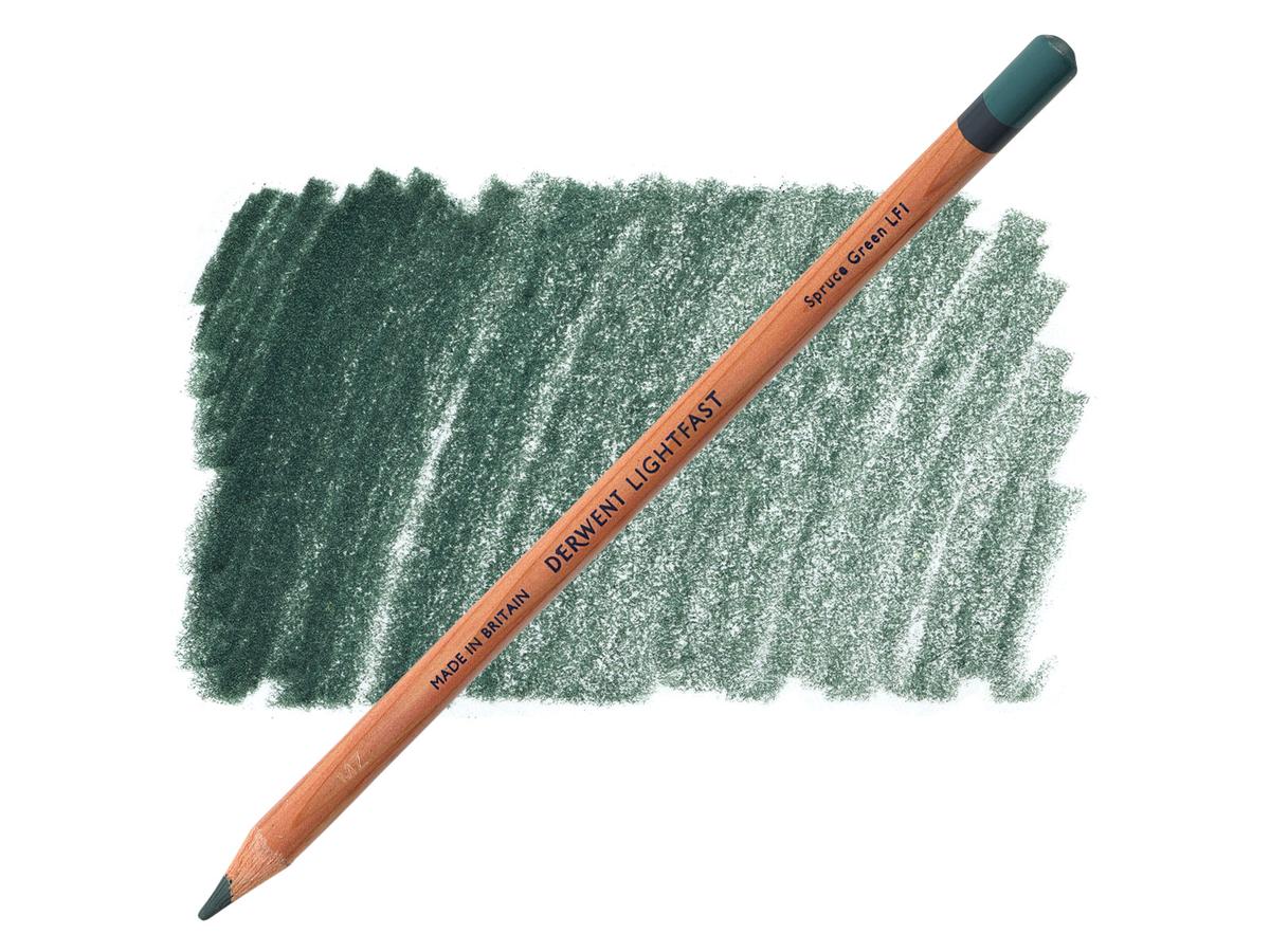 DERWENT LIGHTFAST FARBSTIFT LF1 SPRUCE GREEN 1