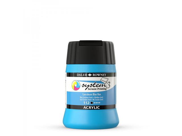 SYSTEM 3 SIEBDRUCKFARBE 250ML 112 COEROLEUM BLUE HUE 1