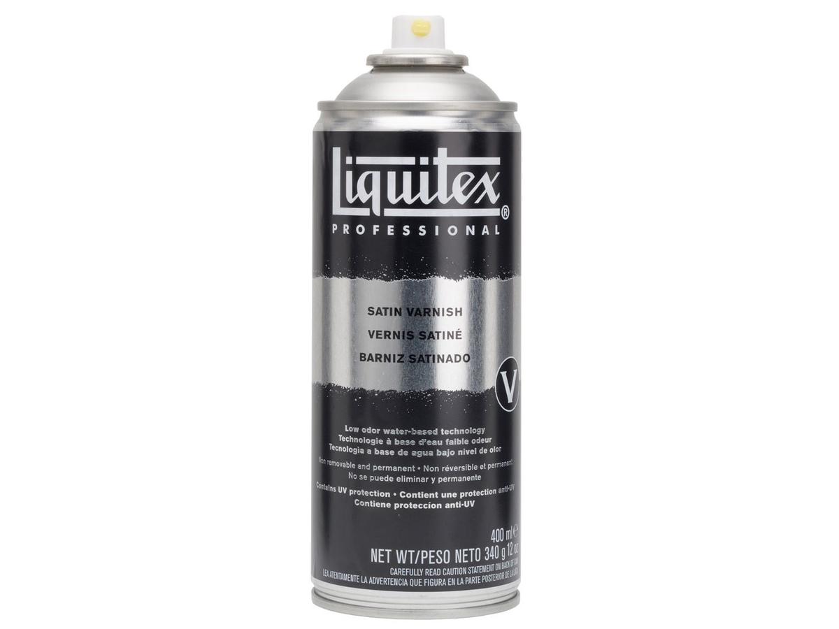 LIQUITEX SEIDENGLANZ FIRNIS SPRÜHDOSE 400ML 1
