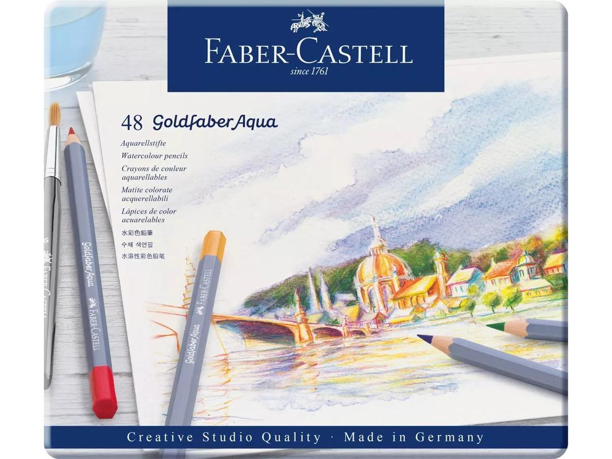FABER CASTELL GOLDFABER AQUARELLSTIFT 48ER SET FC-114648 1