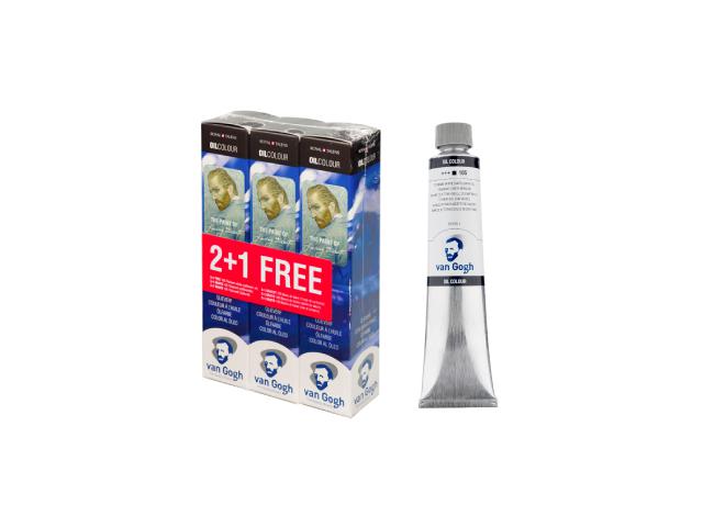 VAN GOGH 200ML S1 TITANIUM WHITE 3-PACK 1
