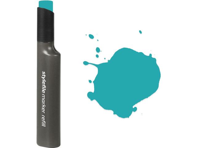 STYLEFILE SFR610 REFILL 25ML PEACOCK GREEN OP=OP 1
