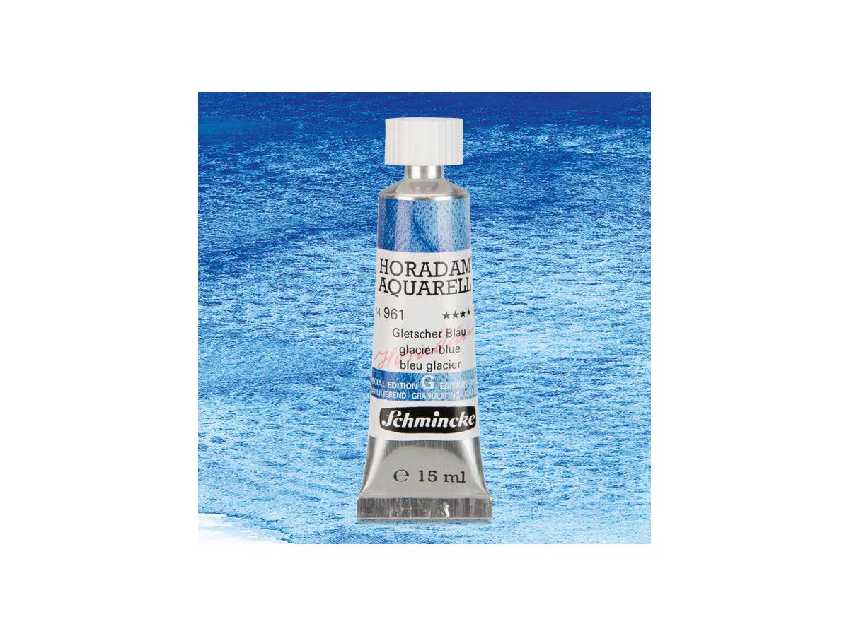 SCHMINCKE HORADAM AQUARELL SUPERGRANULATION 15ML 961 GLETSCHER BLAU 1