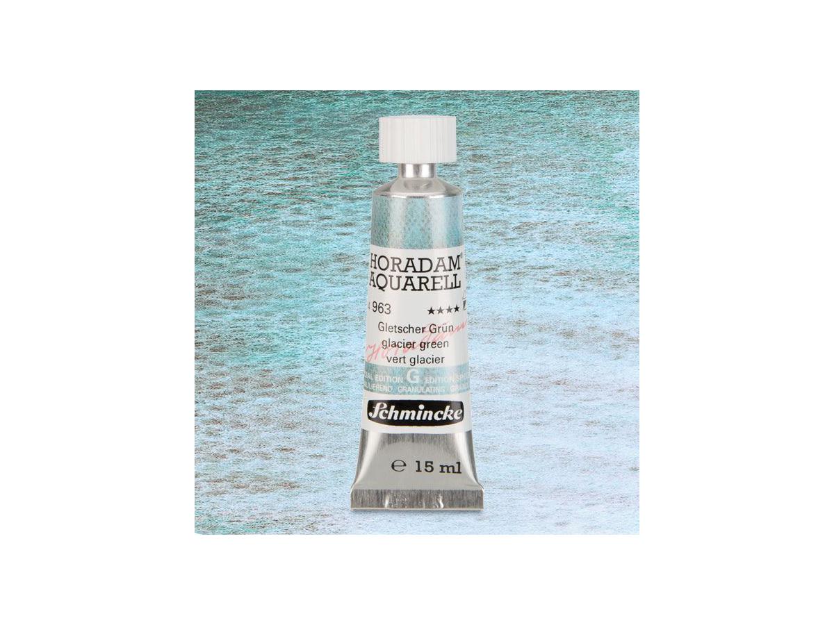 SCHMINCKE HORADAM AQUARELL SUPERGRANULATION 15ML 963 GLETSCHER GRÜN 1