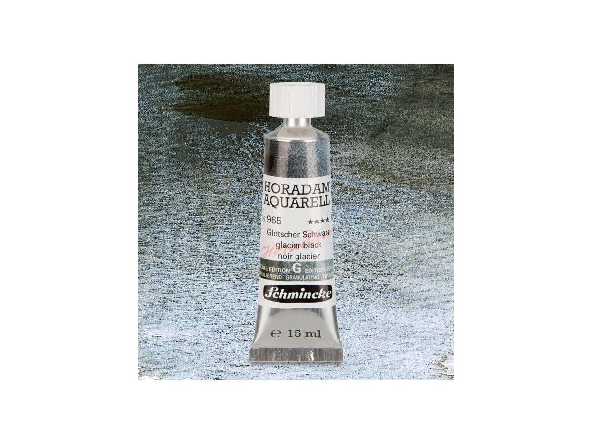 SCHMINCKE HORADAM AQUARELL SUPERGRANULATION 15ML 965 GLETSCHER SCHWARZ 1