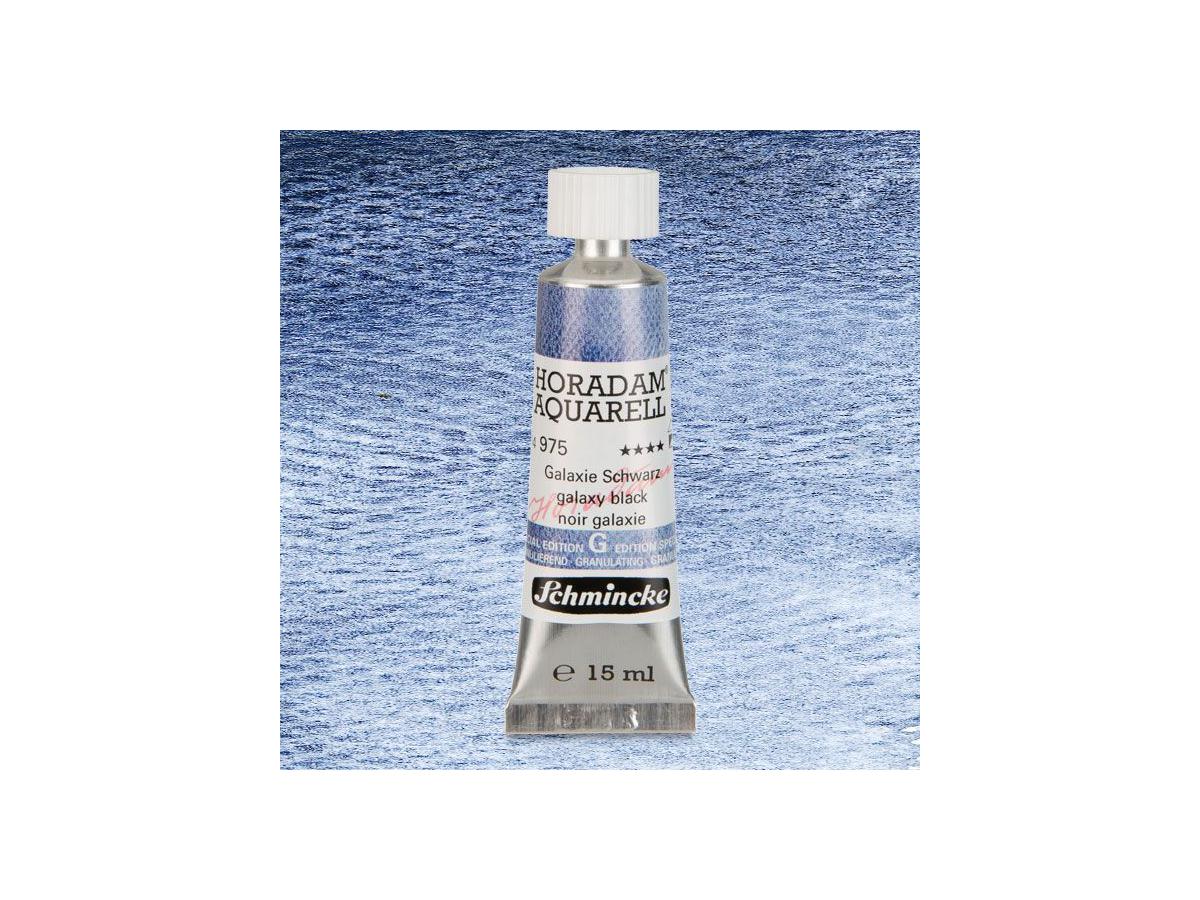 SCHMINCKE HORADAM AQUARELL SUPERGRANULATION 15ML 975 GALAXIE SCHWARZ 1