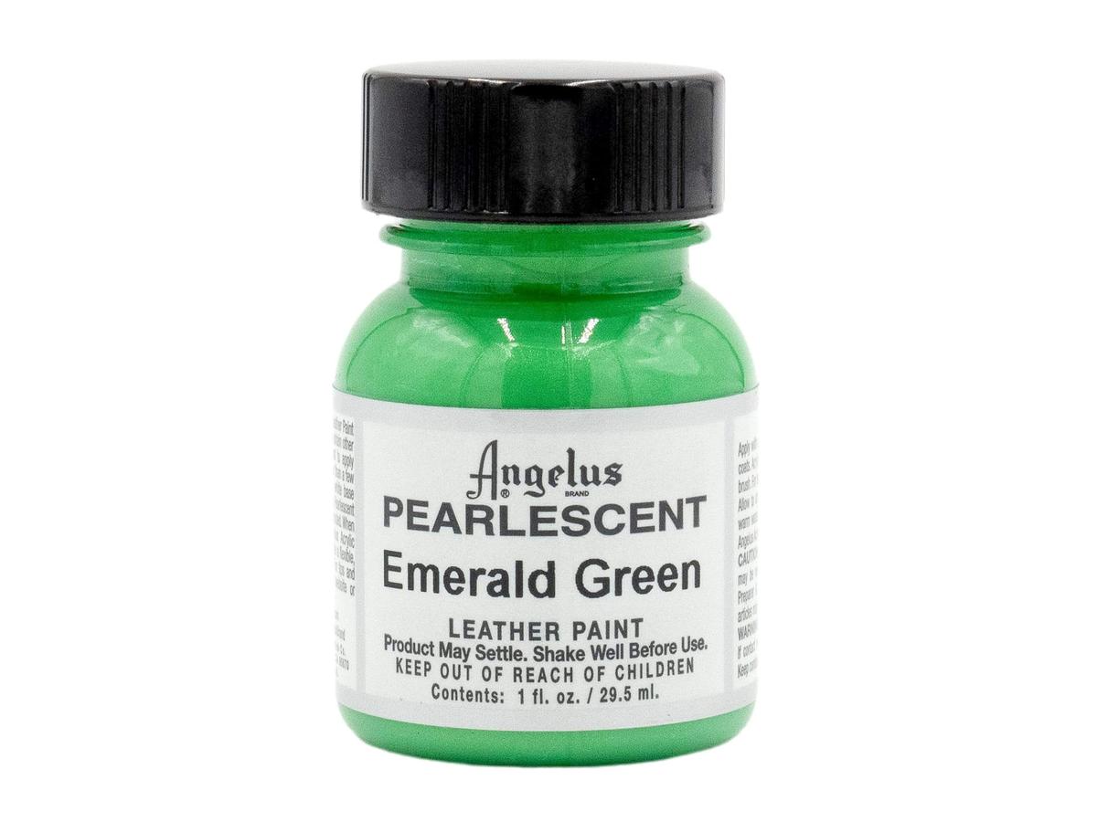 ANGELUS LEDERFARBE PERLENGLANZ 29,5ML EMERALD GREEN 1