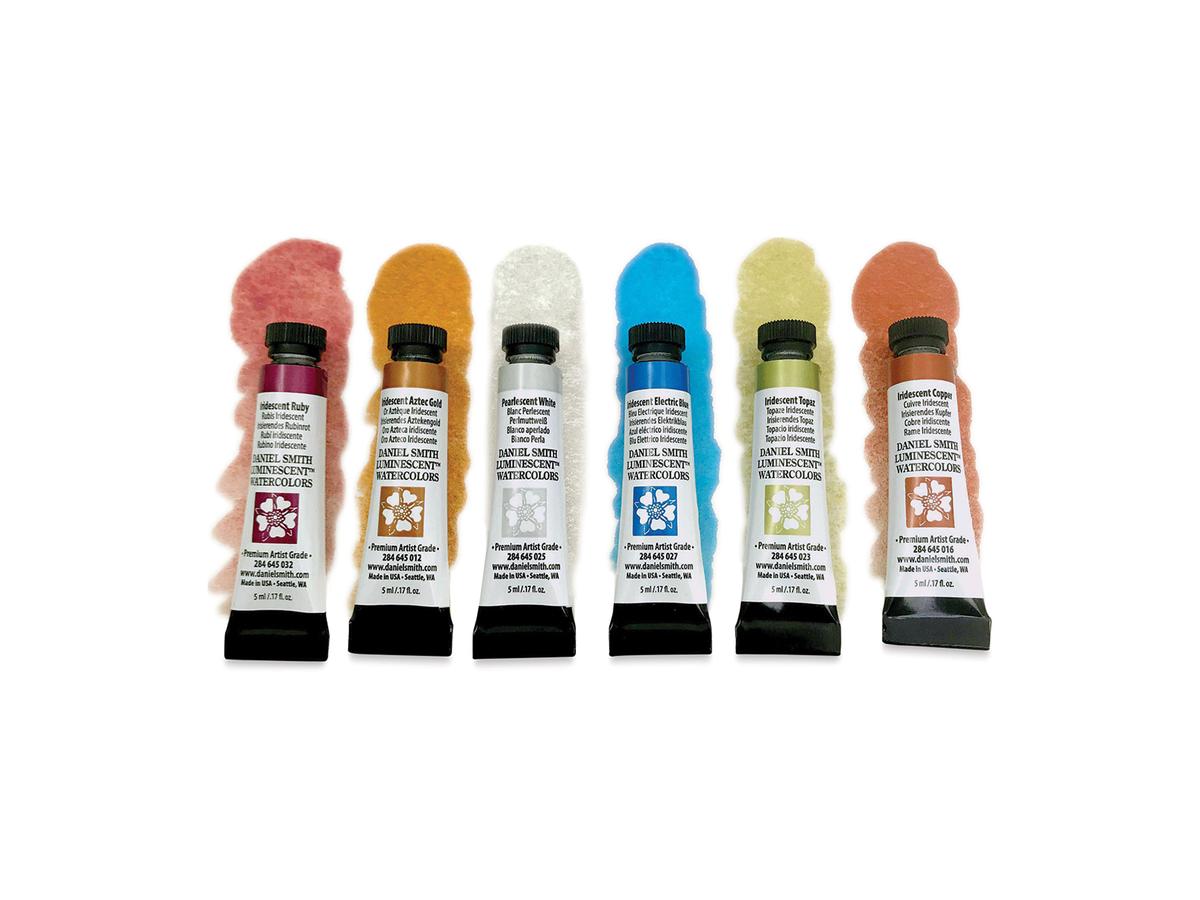 DANIEL SMITH WATERCOLOUR SET JEAN HAINES' ALL THAT SHIMMERS 6X5ML 1