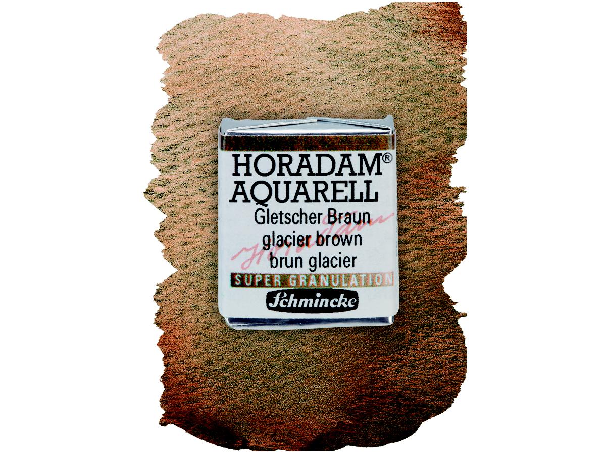 SCHMINCKE HORADAM AQUARELL 1/2 NAPF S3 964 GLETSCHER BRAUN 1