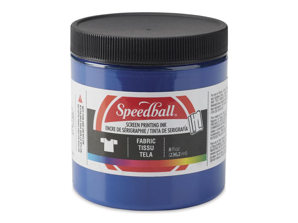 SPEEDBALL SIEBDRUCK FARBE FÜR TEXTIL 237ML PROZESS CYAN 023 1