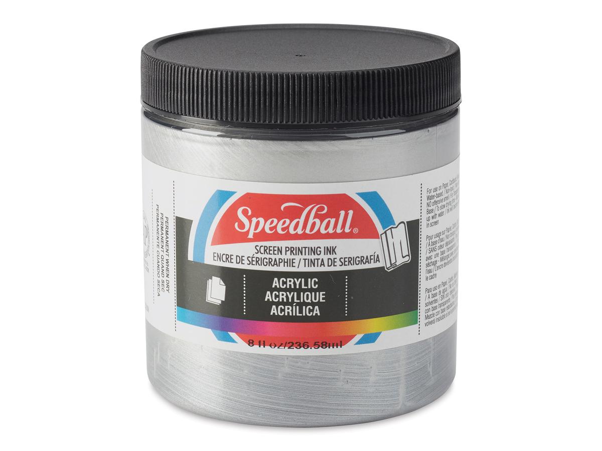 SPEEDBALL ACRYL SIEBDRUCKFARBE 237ML SILVER 009 1