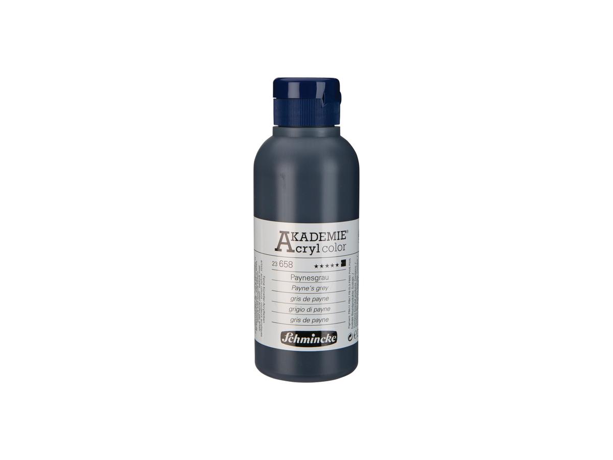 SCHMINCKE AKADEMIE ACRYL COLOR 250ML S1 658 PAYNESGRAU 1