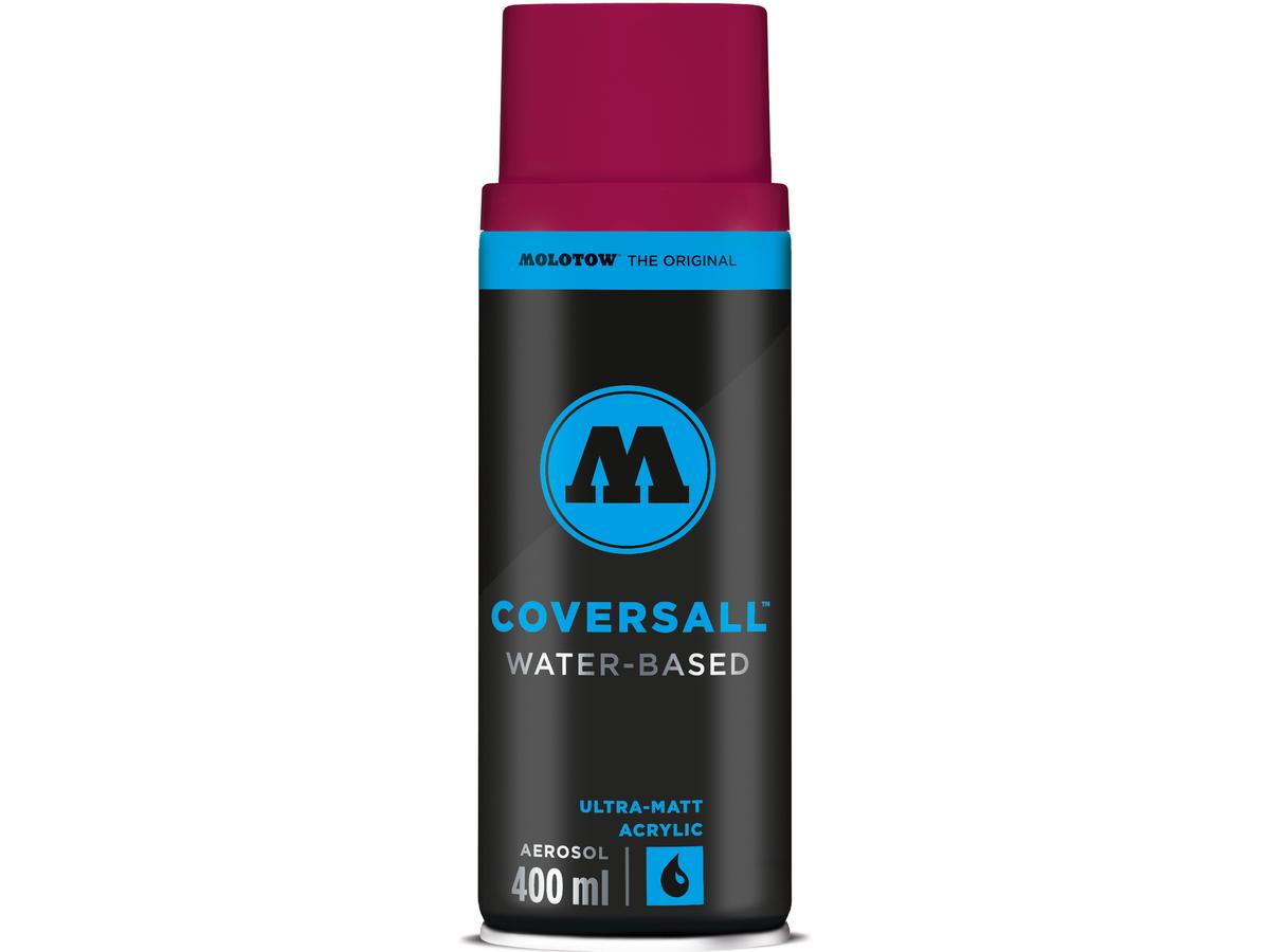 MOLOTOW COVERSALL WATER-BASED 400ML 099 AMARANTH RED OP=OP 1