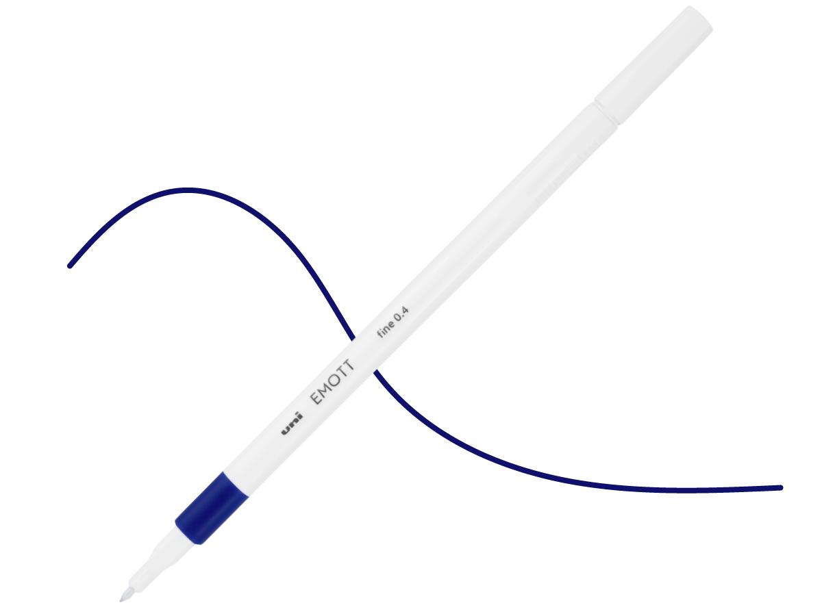 UNI-BALL EMOTT FINELINER 33 BLAUW 1