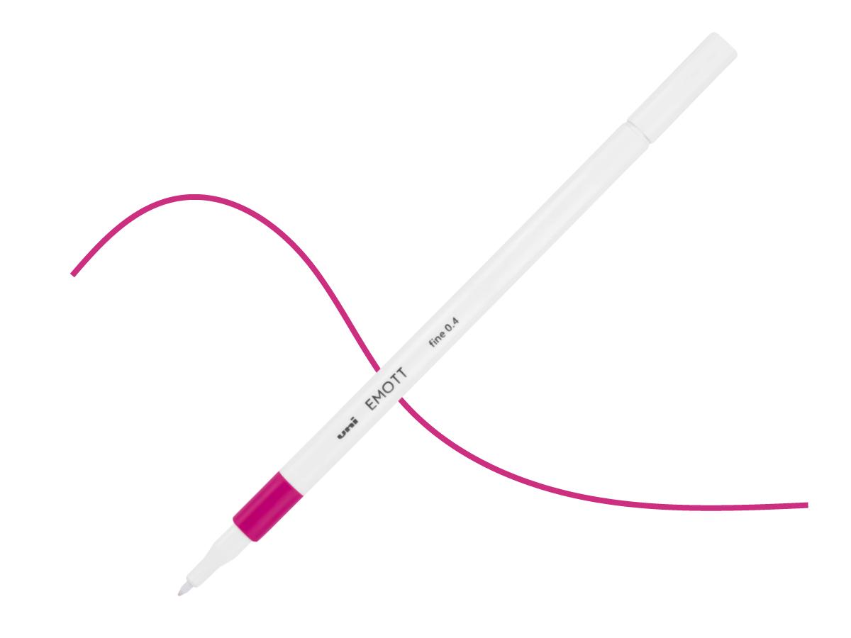 UNI-BALL EMOTT FINELINER 13 ROZE 1