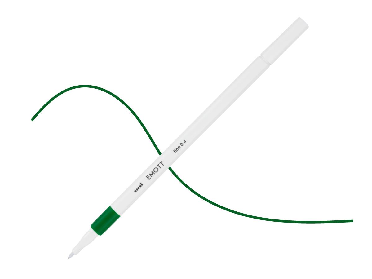 UNI-BALL EMOTT FINELINER 77 DENNENGROEN 1