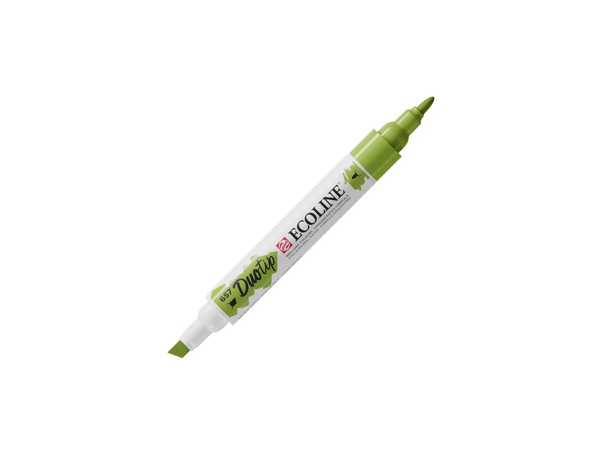 TALENS ECOLINE DUOTIP MARKER BRONZEGRÜN 657 1