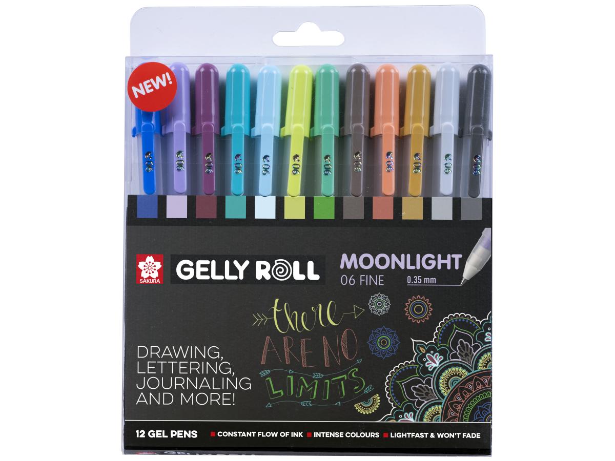 SAKURA GELLY ROLL MOONLIGHT SET 12 TEILIG 1