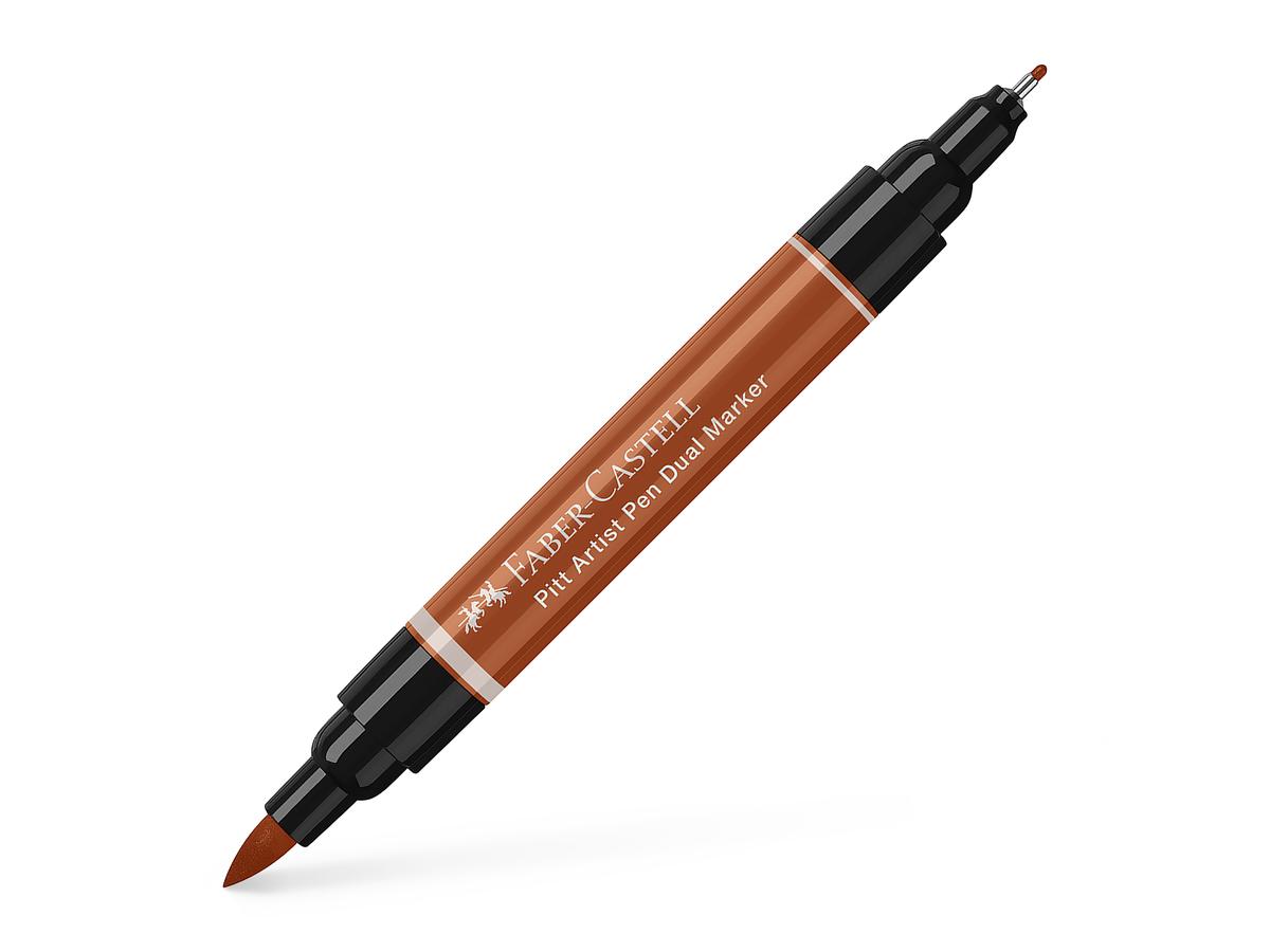 FABER-CASTELL PITT ARTIST PEN DUAL MARKER 188 BLUTROT 1