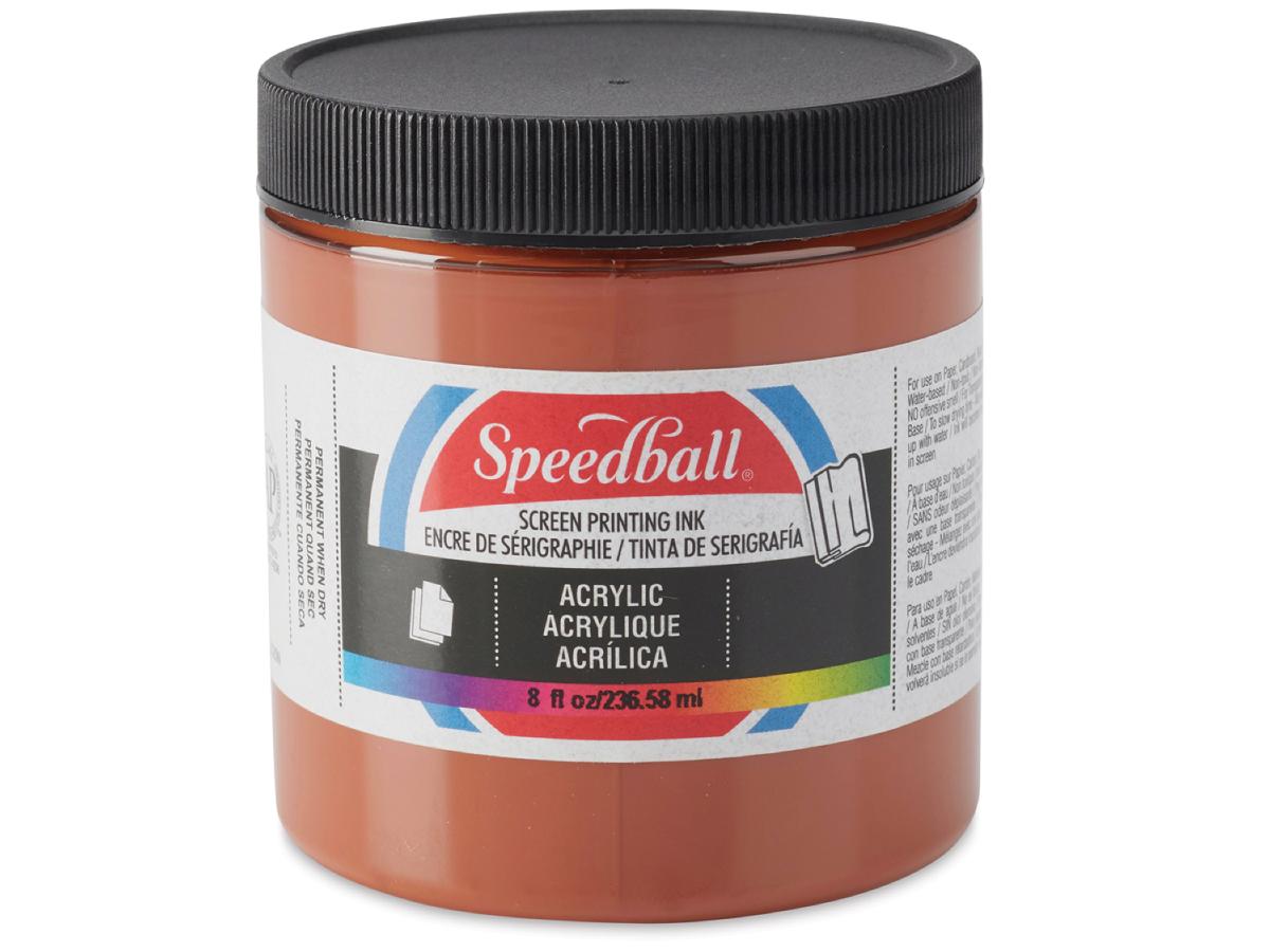 SPEEDBALL ACRYL SIEBDRUCKFARBE 237ML BROWN 015 1