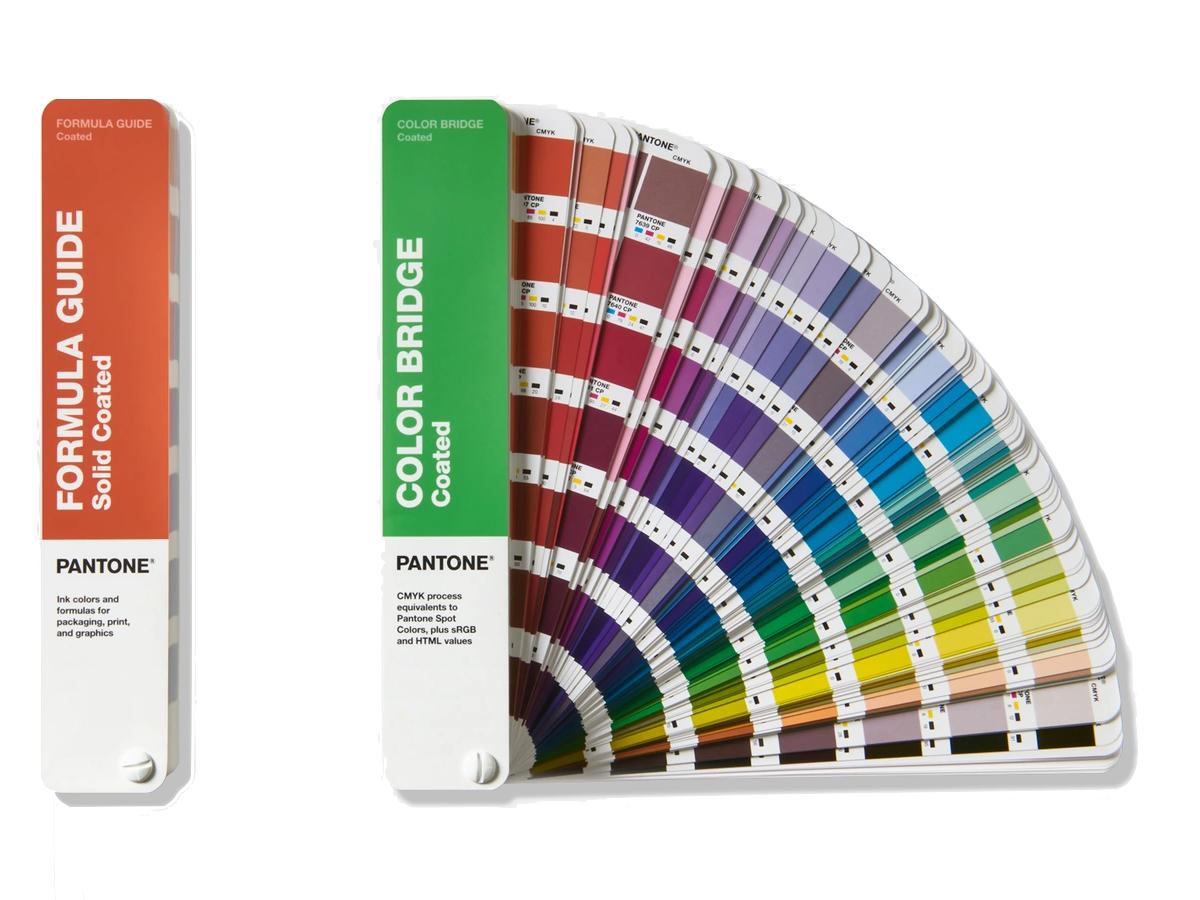 PANTONE COATED COMBO FORMULA GUIDE & COLORBRIDGE GP6205B 1
