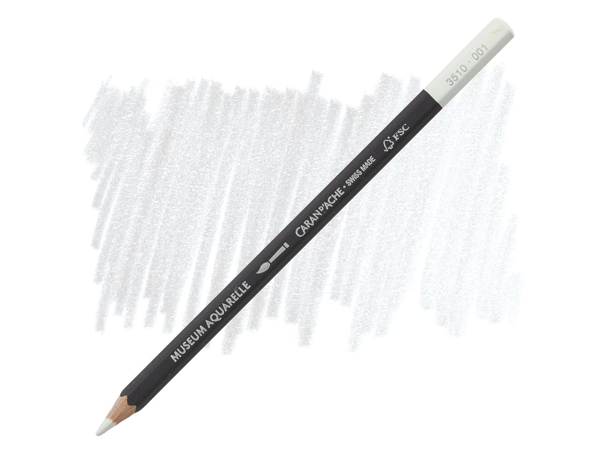 CARAN D'ACHE MUSEUM AQUARELLSTIFT 001 WEISS
 1
