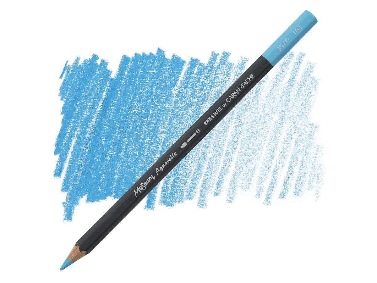 CARAN D'ACHE MUSEUM AQUARELLSTIFT 161 HELLBLAU
 1
