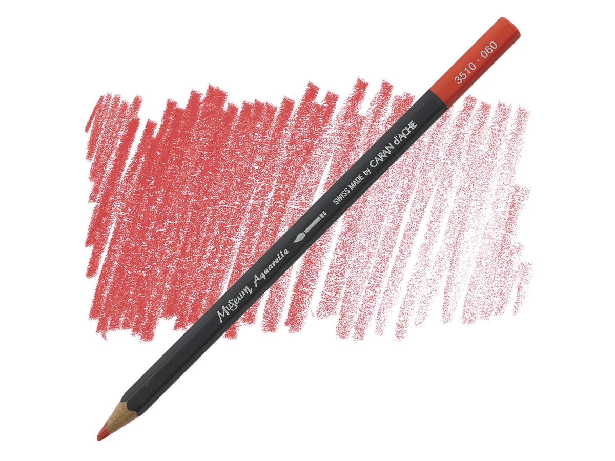 CARAN D'ACHE MUSEUM AQUARELLSTIFT 060 ZINNOBERROT
 1