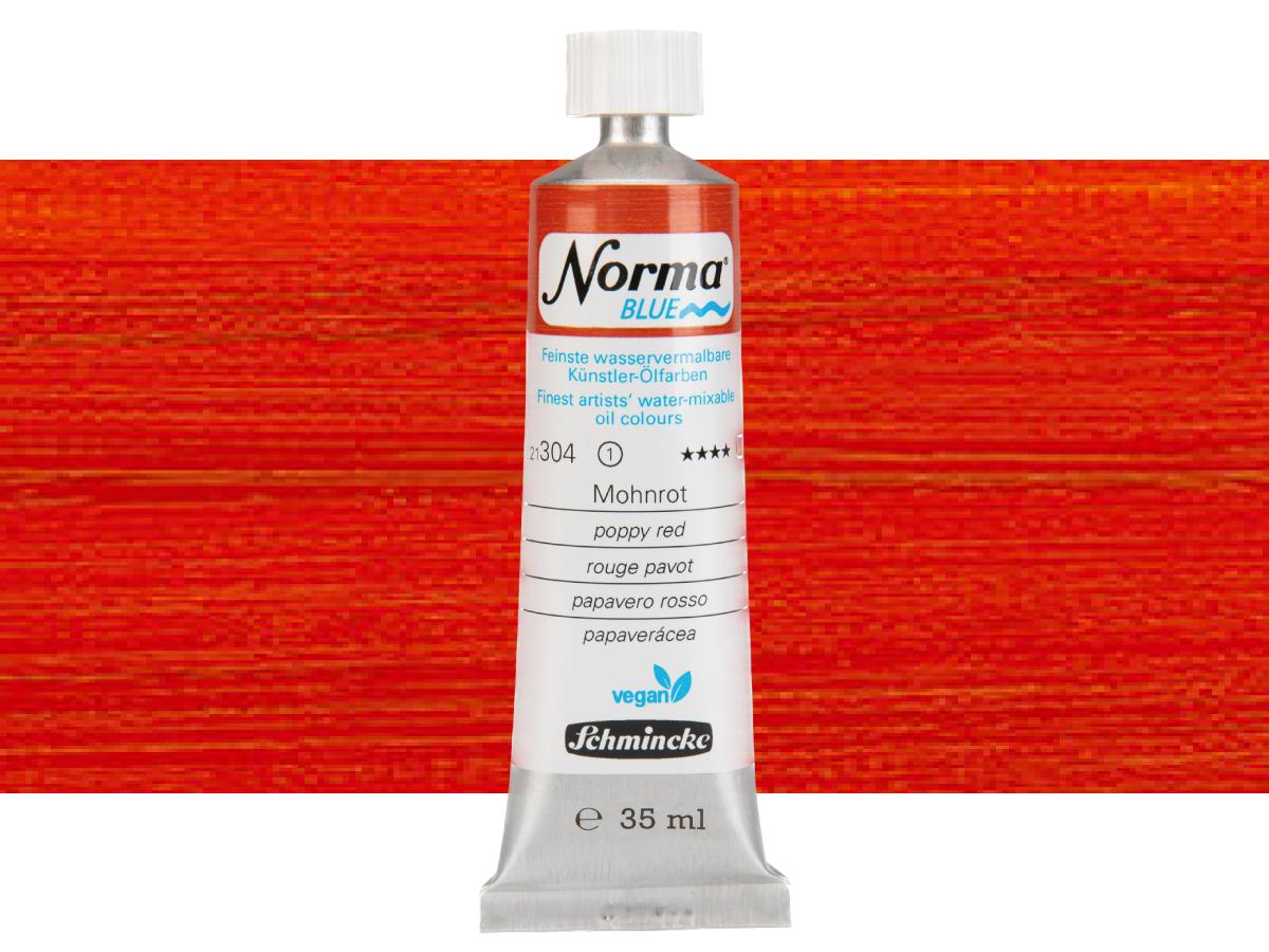 SCHMINCKE NORMA BLUE 35ML S1 304 MOHNROT 1