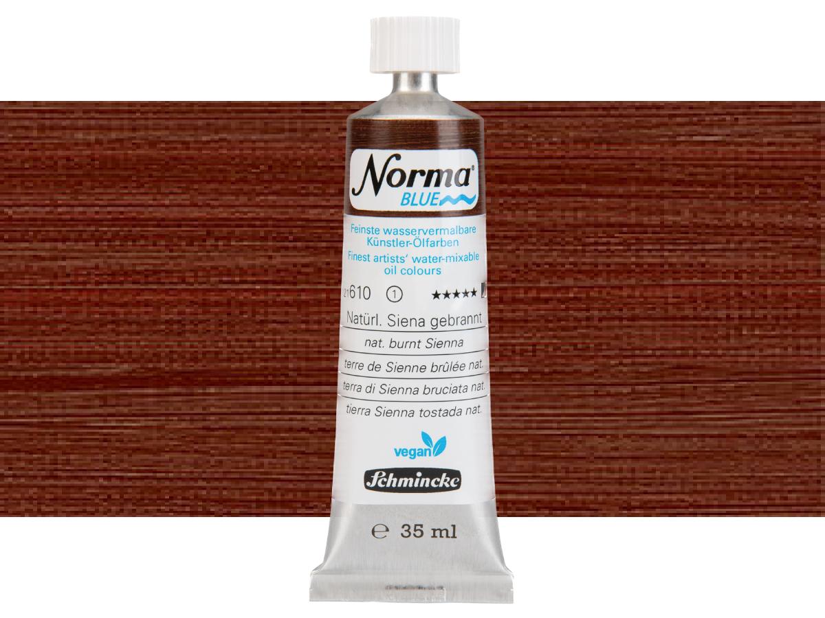 SCHMINCKE NORMA BLUE 35ML S1 610 NATÜRLICH SIENA GEBRANNT 1