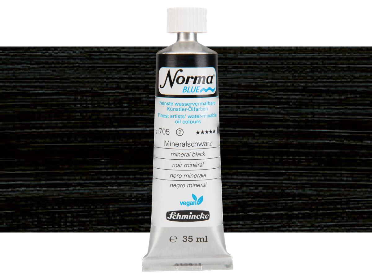 SCHMINCKE NORMA BLUE 35ML S2 705 MINERALSCHWARZ 1