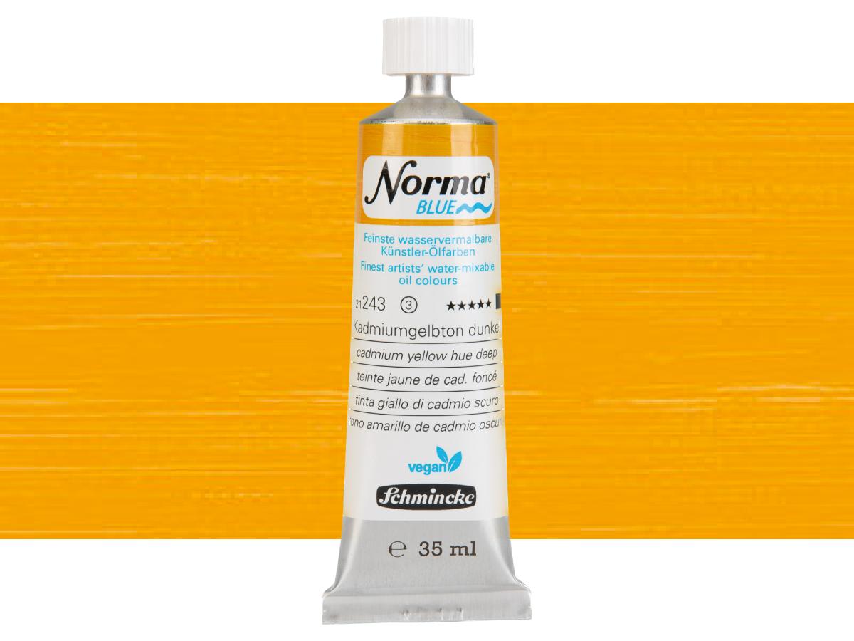 SCHMINCKE NORMA BLUE 35ML S3 243 KADMIUMGELBTON DUNKEL 1