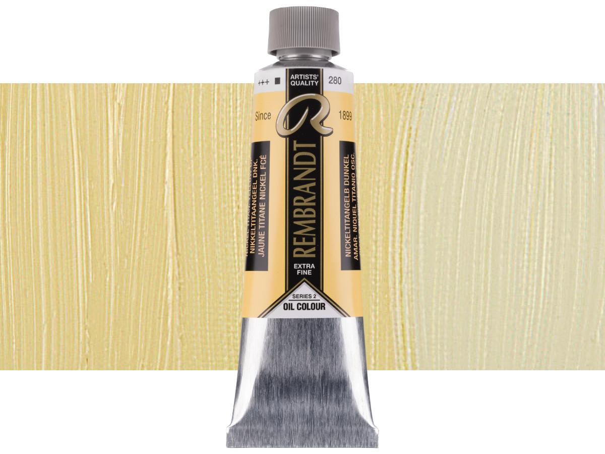 TALENS REMBRANDT ÖLFARBE 150ML S2 NICKELTITANGELB DUNKEL 280 1