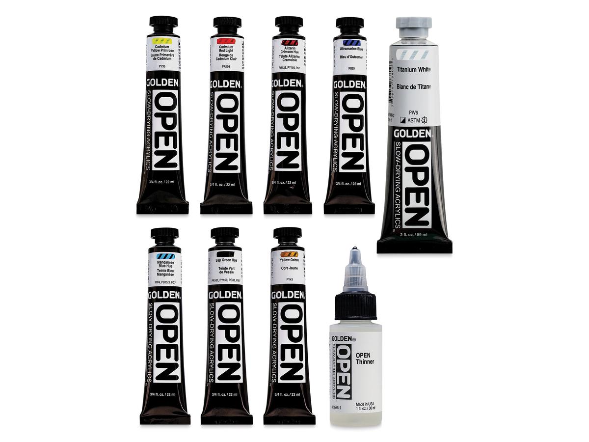GOLDEN ACRYL OPEN LANDSCAPE SET 9X 22ML 1