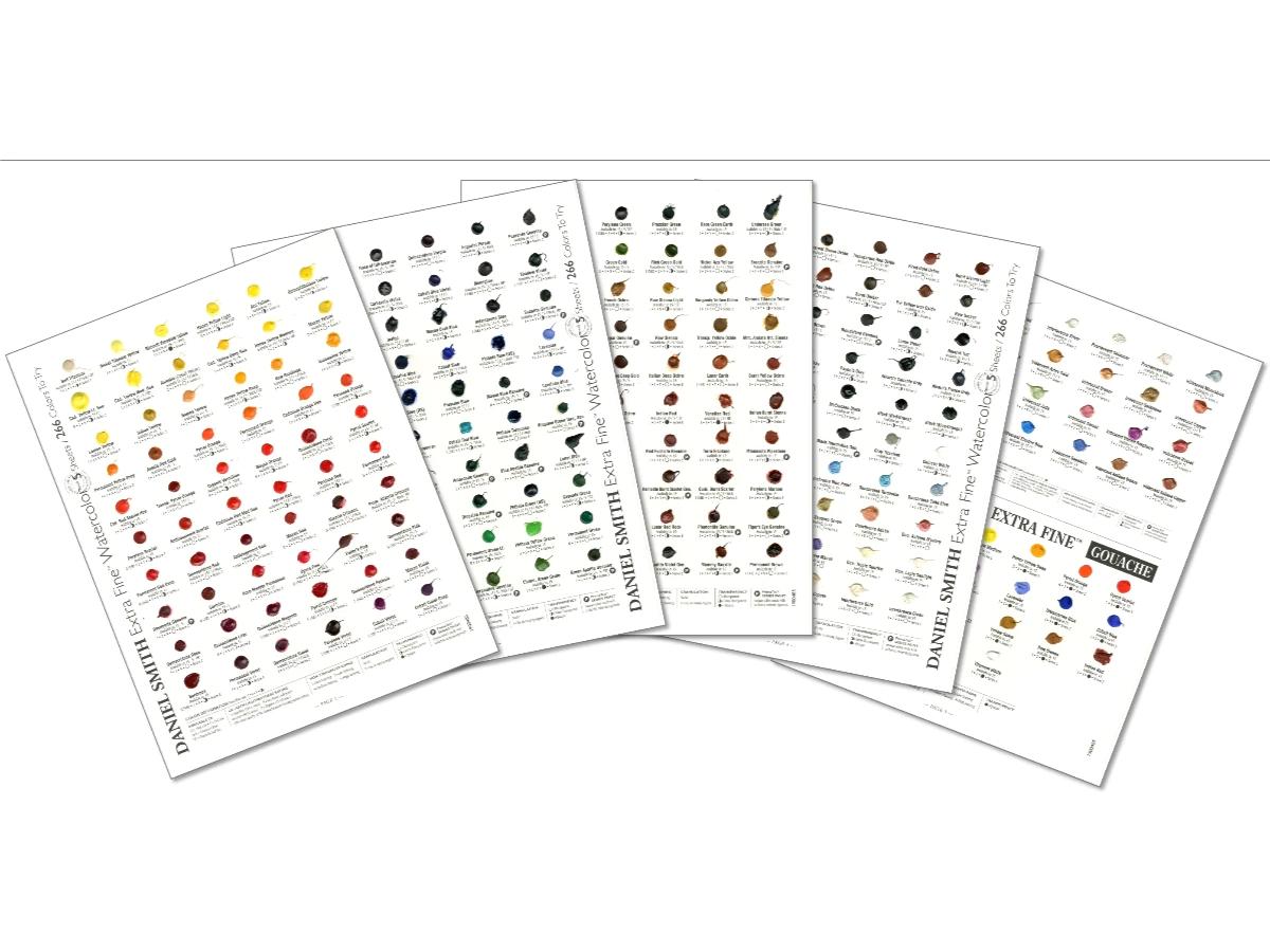 DANIEL SMITH WATERCOLOUR DOT CARD 266X 1