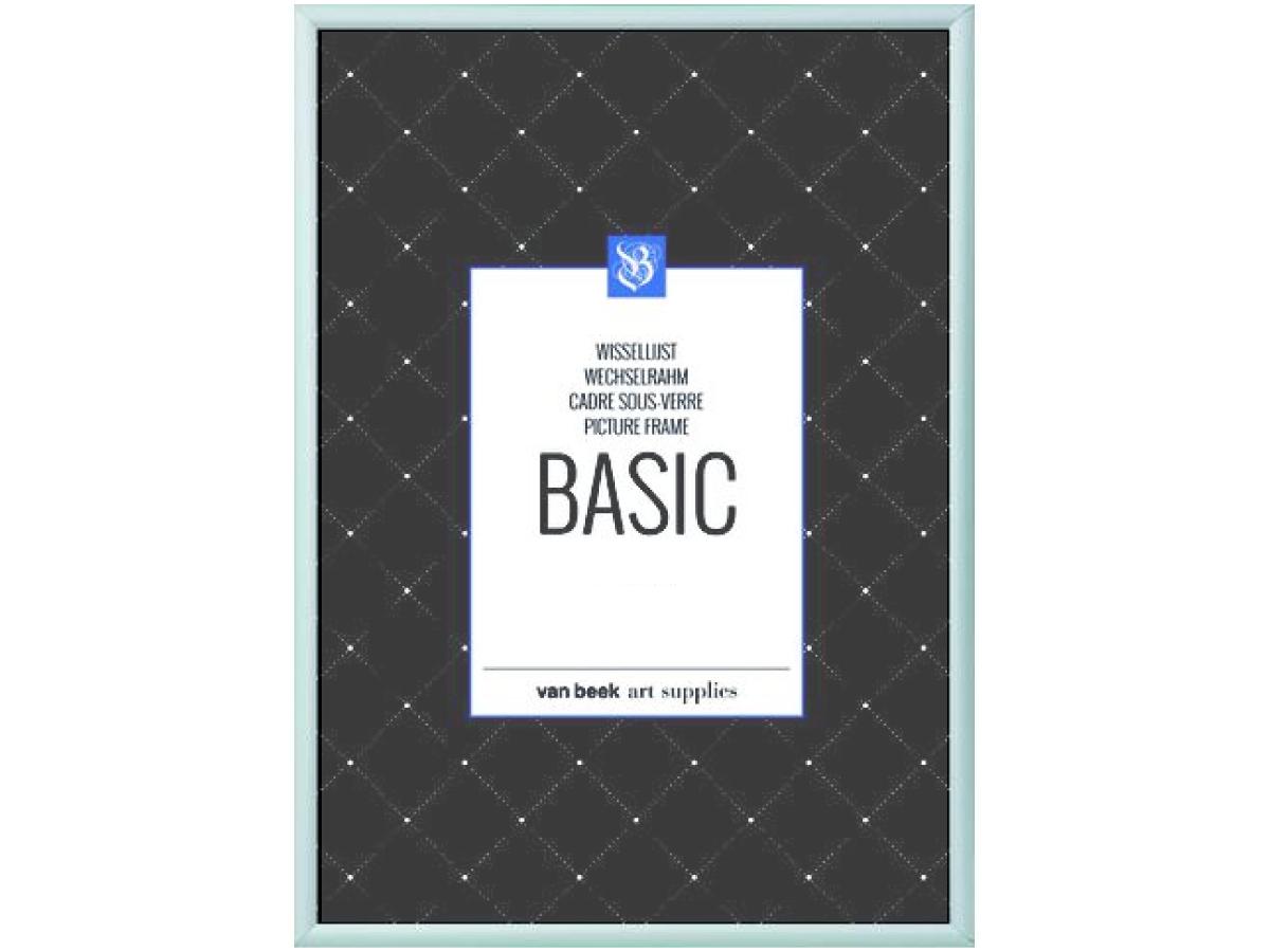 VAN BEEK BASIC ALUMINIUM WECHSELRAHMEN SILBER MATT 30X30CM 1