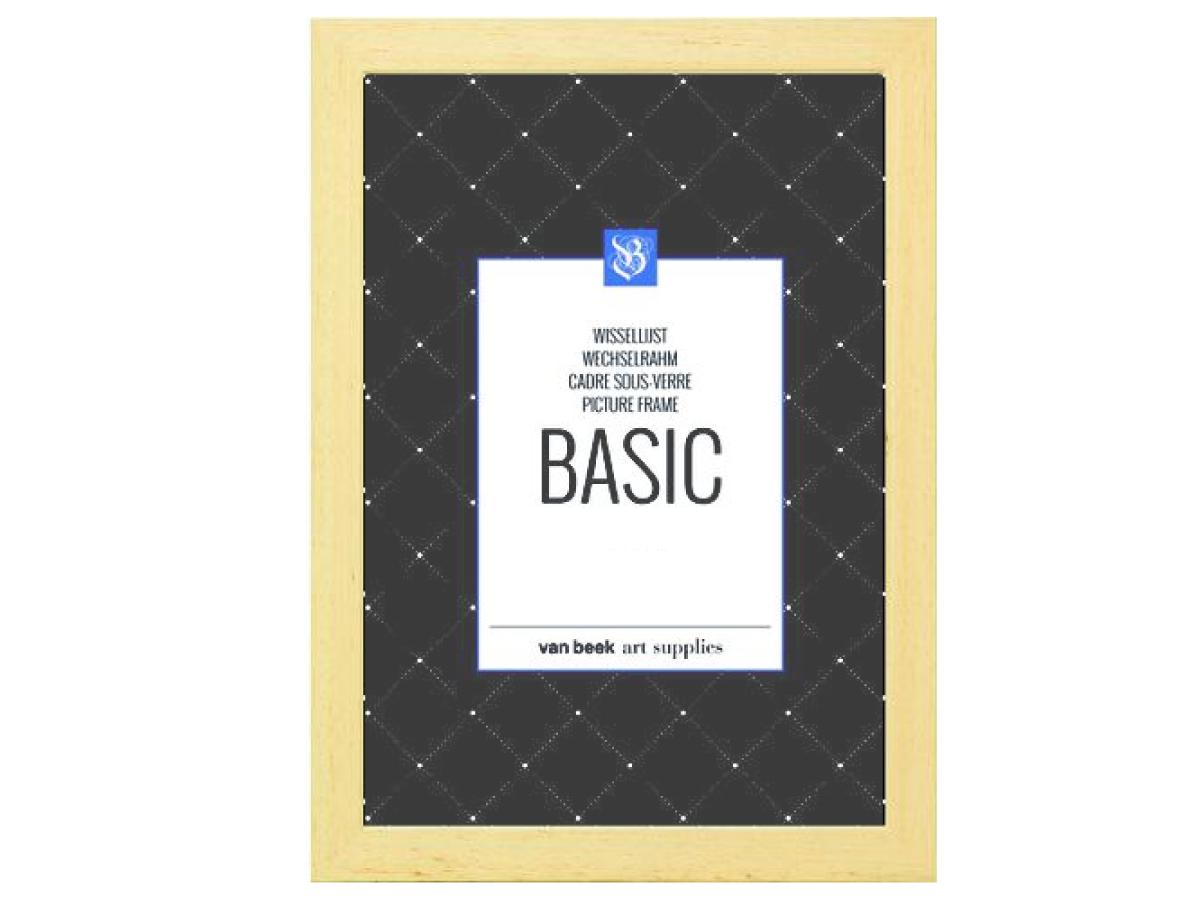 VAN BEEK WECHSELRAHMEN HOLZ BASIC BLANK 29,7X42CM 1