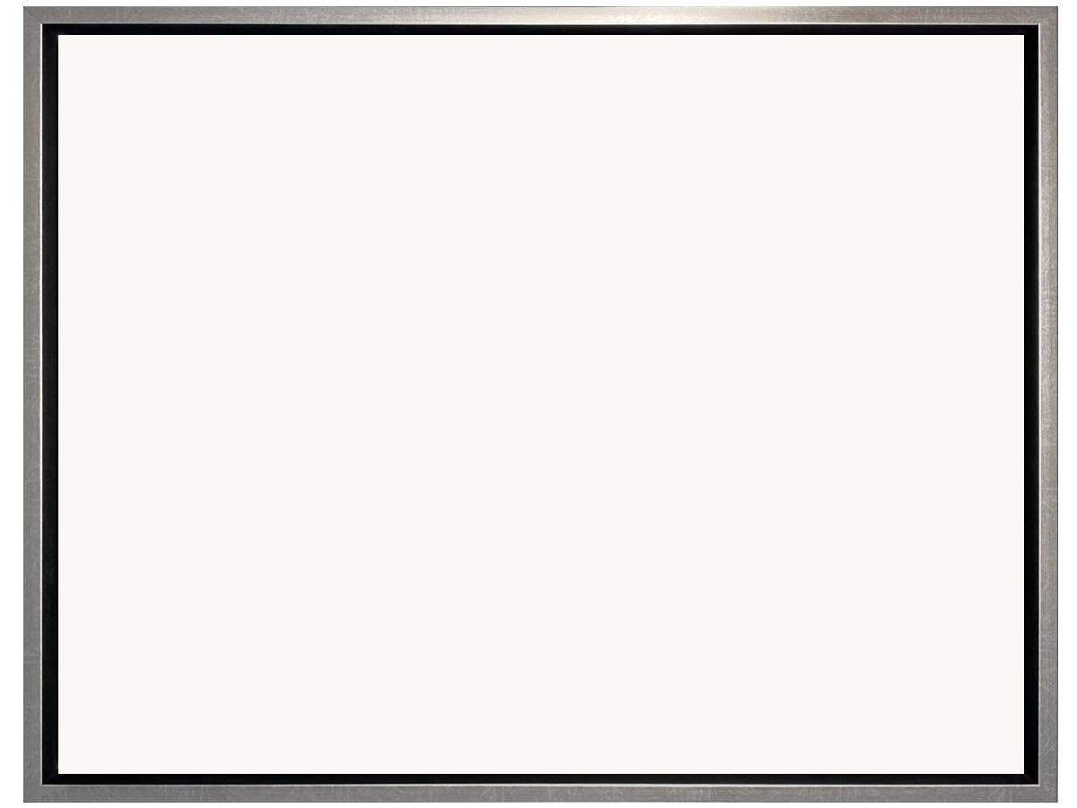VAN BEEK SCHATTENFUGENRAHMEN SCHWARZ-SILBER 30X90CM 1