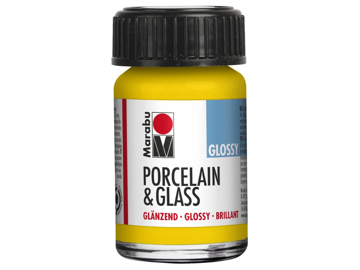 MARABU PORCELAIN GLASS GLOSSY 15ML 220 SONNENGELB 1