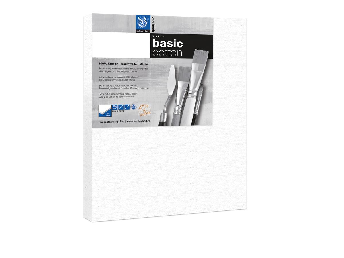 VAN BEEK BASIC BAUMWOLLE KEILRAHMEN 40X60CM 1
