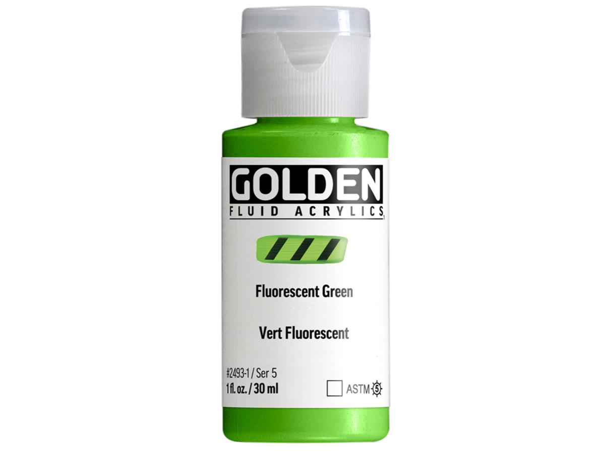GOLDEN FLUID 30ML S5 493 FLUORESCENT GREEN 1